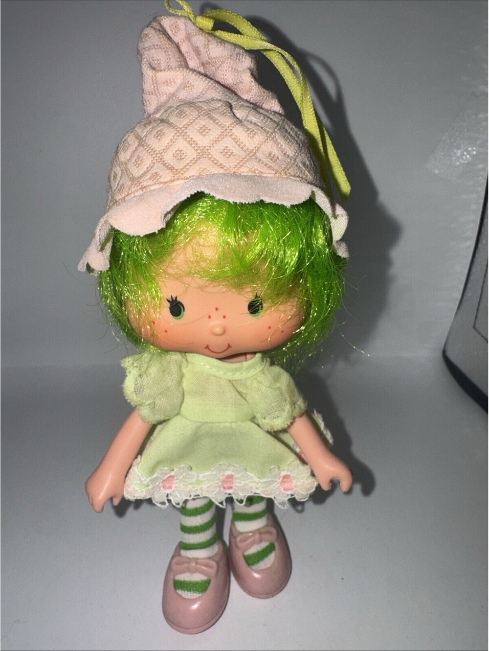 Original 1980s Strawberry Shortcake Lime Chiffon Doll Vintage